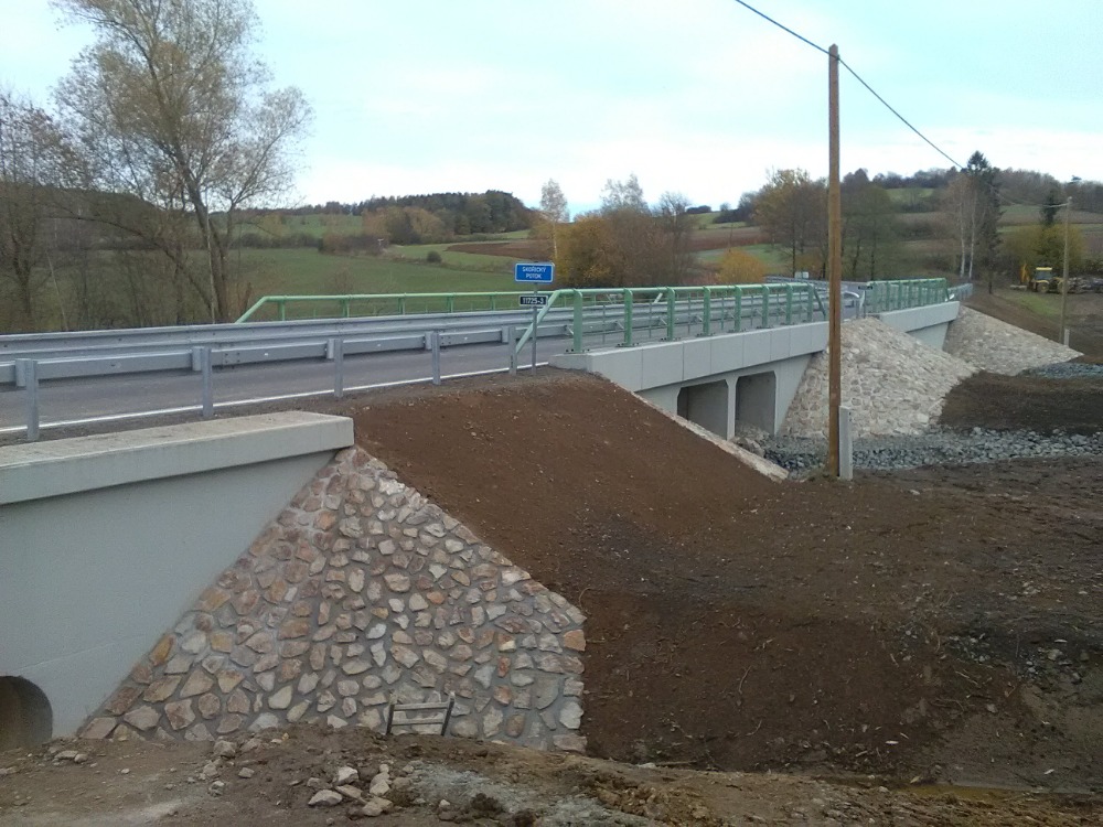 Most Skořice – realizace STAVAX EKO